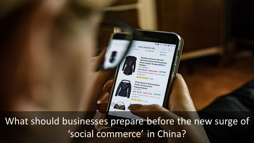 What should businesses prepare before the new surge of ‘social commerce’ in China, the new surge of ‘social commerce’ in China, Having your business's official account verified, Tighten control and management of social media platforms, Establish an online enforcement procedure with the platforms