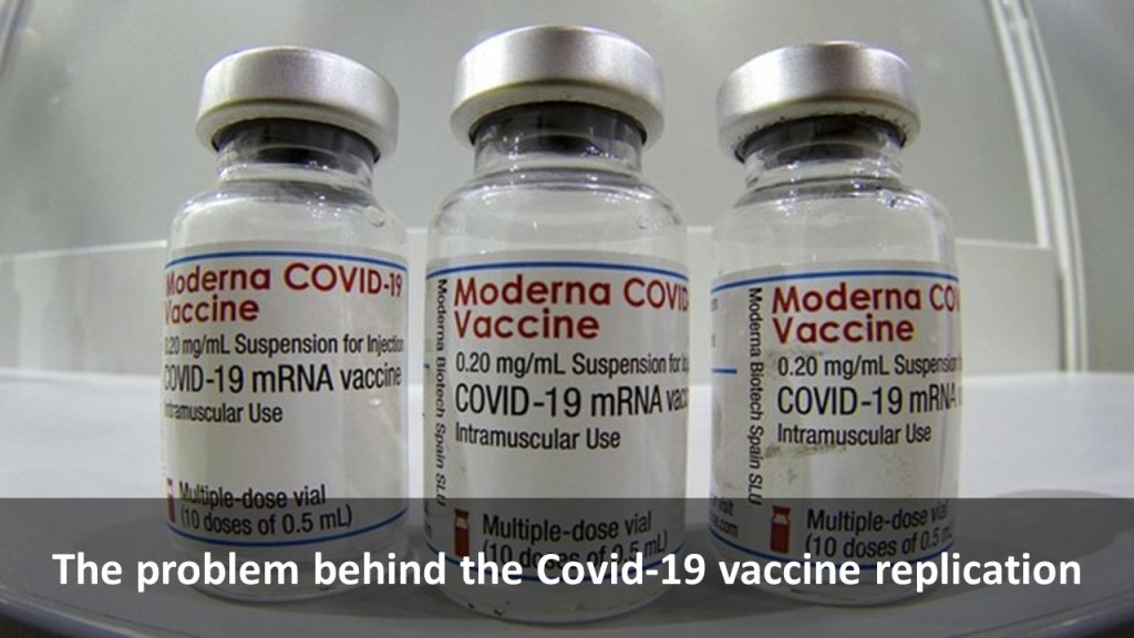 The problem behind the Covid-19 vaccine replication, the Covid-19 vaccine replication, Covid-19 vaccine replication, vaccine replication
